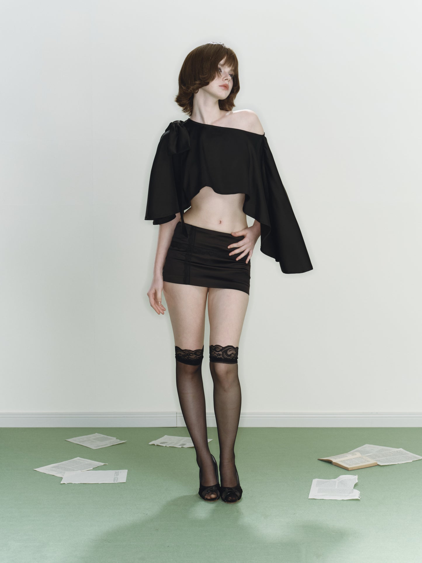 Noir Lace Skirt