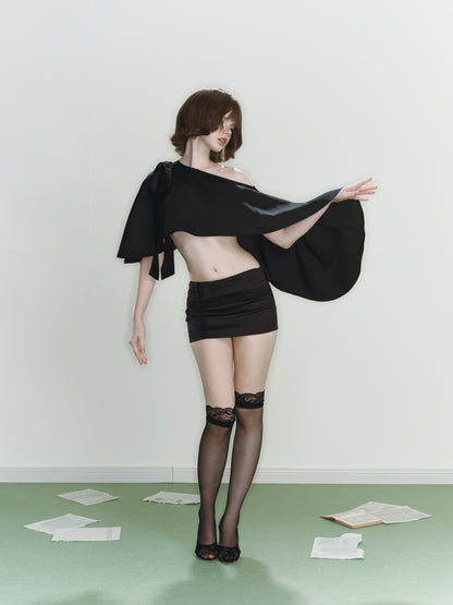 Noir Lace Skirt