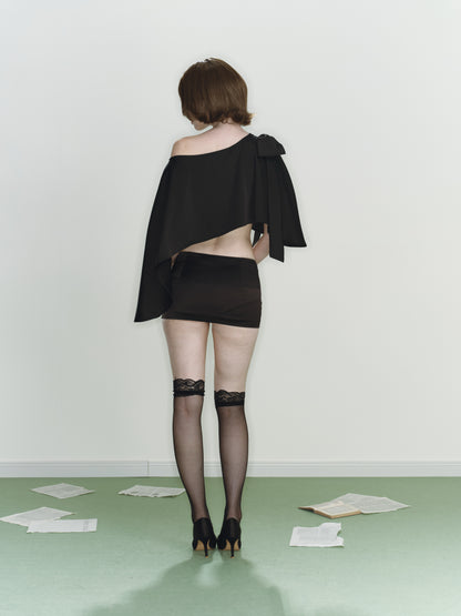 Noir Lace Skirt