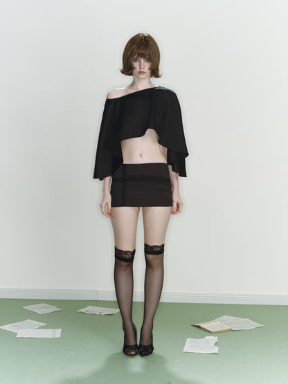 Noir Lace Skirt