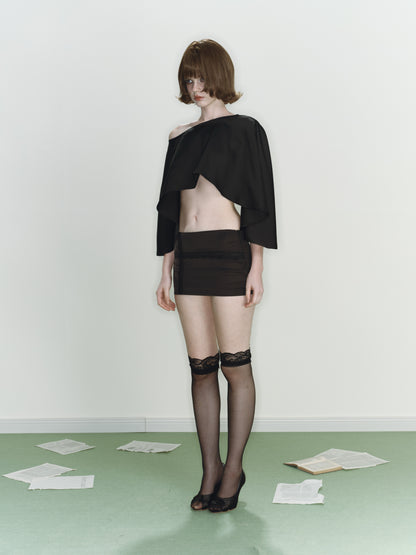 Noir Lace Skirt