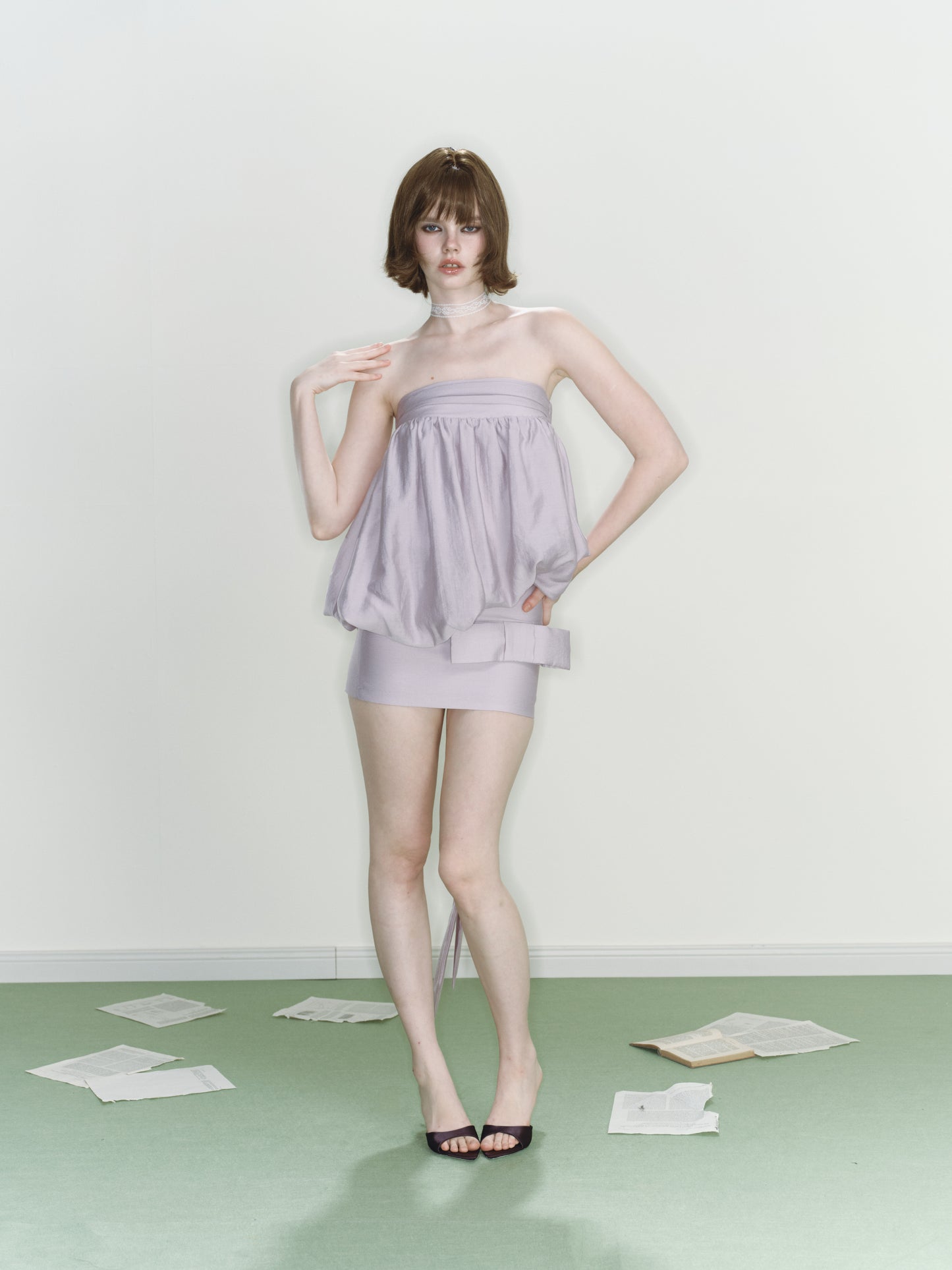 Lilac Bubble Dress