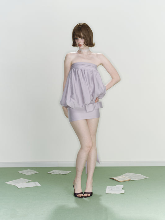 Lilac Bubble Dress