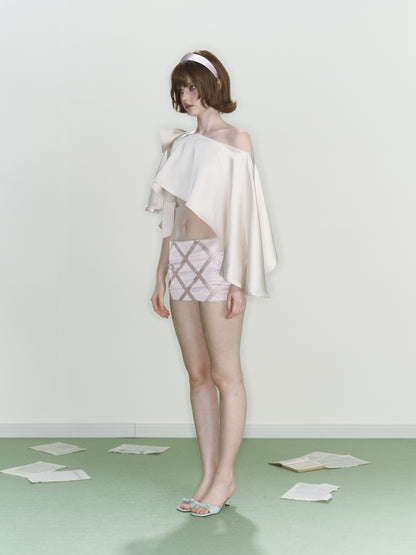 Pinky Cubic Skirt