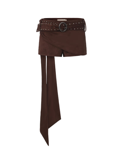 Alita Suede Shorts