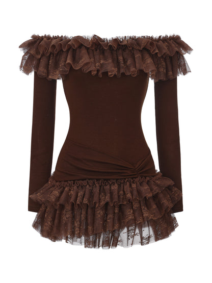 Amber Petal Dress