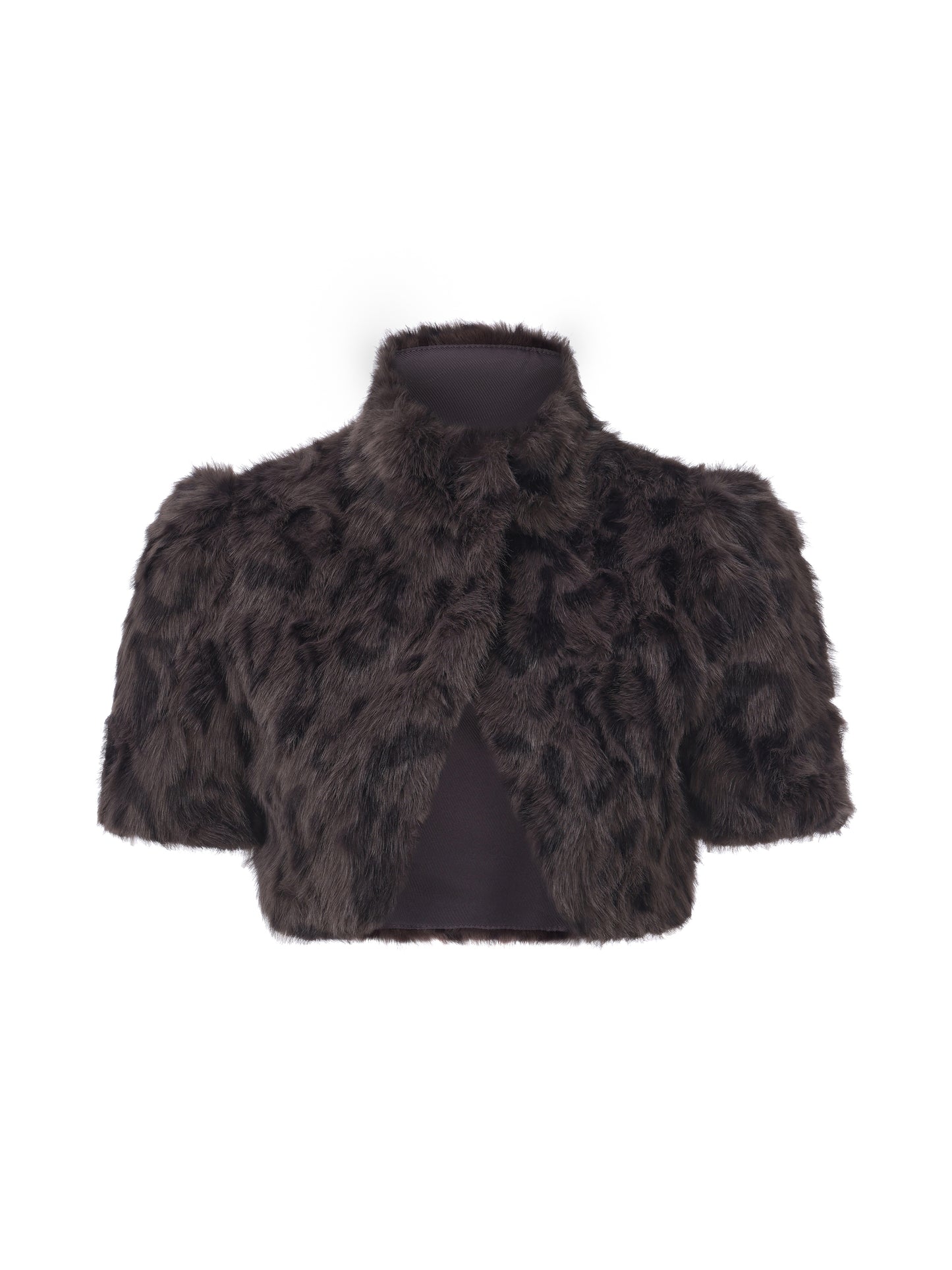 Black KittenClaw Fur Jacket
