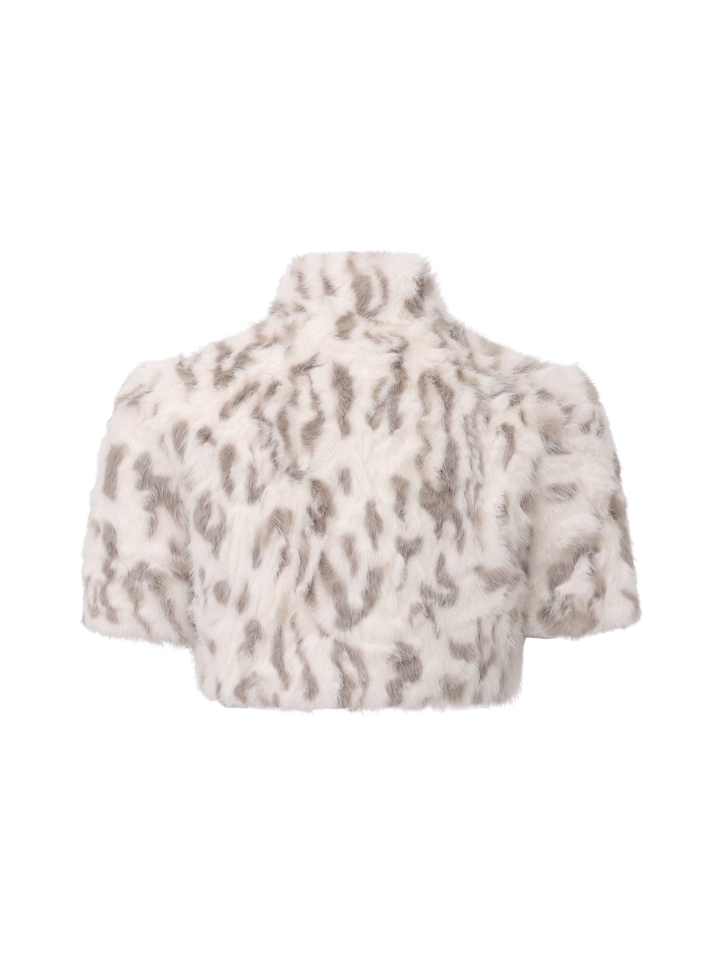 White KittenClaw Fur Jacket
