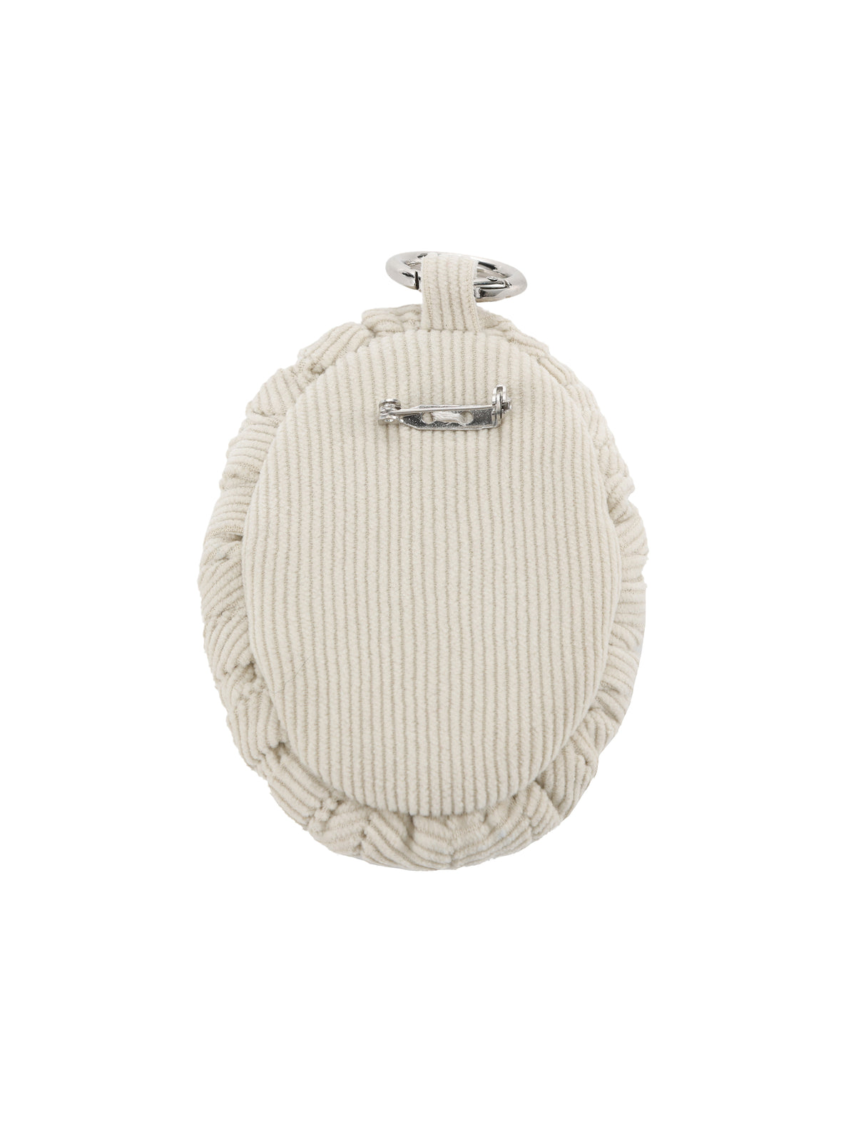 Ivory Mirror Medallion (Bag Charm)