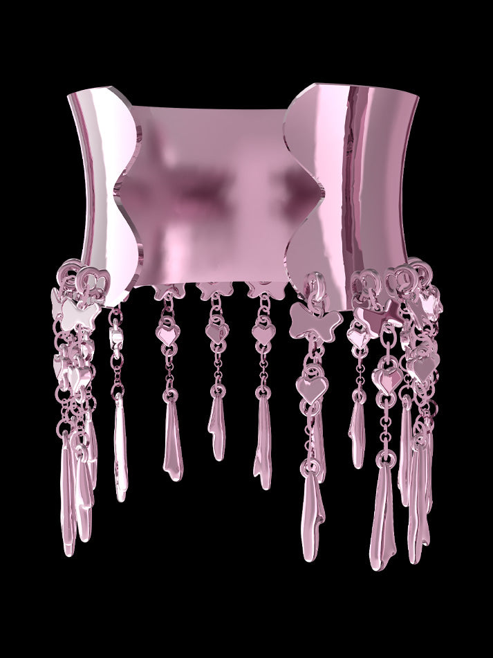 Pink Swaying Arm Bracelet